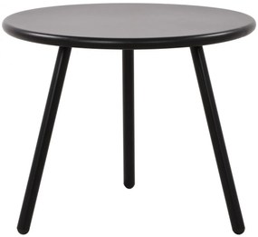 Konferenčný stolík Berea - v40 x Ø50 cm - Čierna