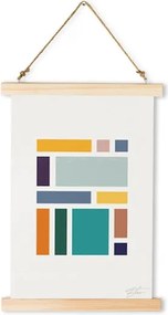 Závesné plátno na stenu Echo of Peace 2nd Motif / Dan Johannson