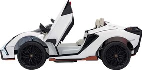 Elektrické autíčko Lamborghini SIAN biele