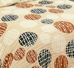 Bavlnené obliečky RENA BALLS LIGHT 2-dielna sada 140x200 cm