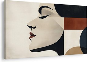 Obraz - Žena z profilu (90x60 cm)