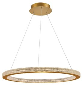 LED luster Fiore 80 zlaté