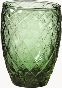 Ručne fúkané poháre Diamond, 6 ks