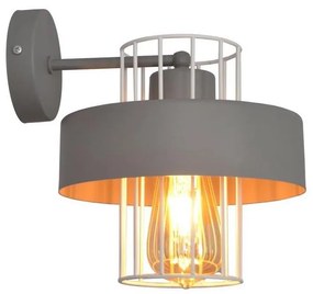 Nástenné svietidlo VOLTA 1xE27/15W/230V šedá