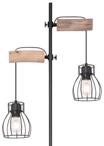 Globo 15326-2SN - Stojacia lampa MINA 2xE27/40W/230V