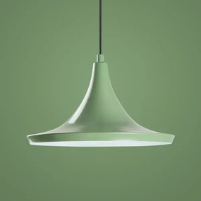 Luster na lanku TOM 1xE27/40W/230V zelená