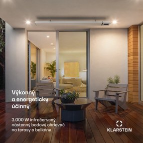 Blumfeldt Cosmic Beam Smart 30, infračervený ohrievač, 3000 W, ovládanie cez aplikáciu, biely