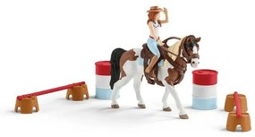 Schleich 42441 Hannah a jezdecká sada na western