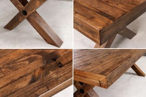 Jedálenský stôl GOLIATH 210 cm borovicové drevo