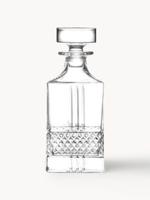 Krištáľová karafa's reliéfnym vzorom Calicavino, 850 ml