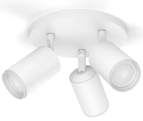 Philips - LED RGBW Stmievateľné bodové svietidlo Hue FUGATO 3xGU10/4,2W/230V biela