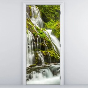 Fototapeta na dvere - Vodopád (95x205cm)