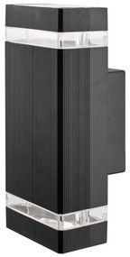 Vonkajšie nástenné svietidlo GILBERT 2xGU10/10W/230V IP44