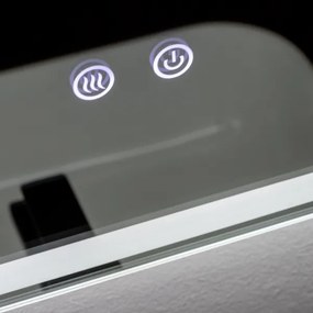 Brilagi - LED stmievateľné vyhrievané kúpeľňové zrkadlo s podsvietením BELLA LED/19W/230V 60x90 cm IP44