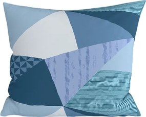 Sada 2 ks dekoračných obliečok na vankúš z mikrovlákna NARKEL 45x45 cm, farebná