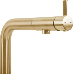 Rea Cole, stojanková drezová batéria h-270, zlatá matná, REA-B2720