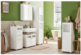 Livarno home Kúpeľňový nábytok Basel, 5-dielna súprava  (800008453)