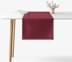 Goldea vianočný behúň na stôl teflónový - bordó 20x140 cm