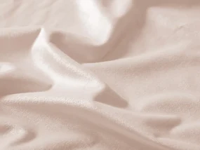Biante Zamatový okrúhly obrus Velvet Premium SVP-020 Béžový Ø 100 cm