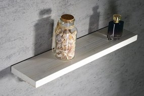 Sapho, Polica 60x3x14cm pre držiaky LL009 a LL025, starobiela, BA077