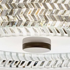 Hinkley HK-ELLE-F-S-BK - Stropné svietidlo 2xE27/60W/230V pr. 30,5 cm čierna