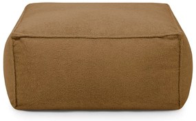 Hnedý sedací vak z textílie buklé Mass – SLOWDOWN