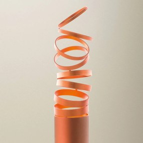 Stojaca LED lampa Artemide Decomposé, oranžová