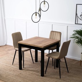 JAKS Rozkladací stôl 80 - 160cm Max dub craft  2/2