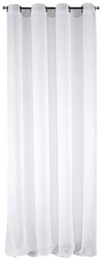 ZÁCLONA NA KRÚŽKOCH SAKALI 350X250 CM BIELA