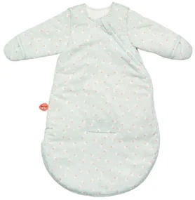 Vak spací bavlnený s rukávmi na zips TOG 2, 0-3 m, 60 cm Mila, Zoe & Lana