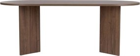 Jedálenský stôl v dekore orecha 90x200 cm Sabella – Kalune Design