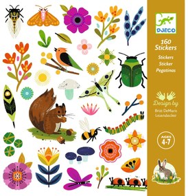 Samolepky - Život na záhrade