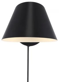 Nordlux - Nástenné svietidlo STAY 1xE27/60W/230V čierne