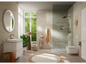 Hansgrohe Tecturis S, páková umývadlová batéria 150 Fine CoolStart EcoSmart+ s odtokovou súpravou, kartáčovaný bronz, HAN-73340140
