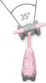 Mini balančný bicykel Kidwell PETITO Bunny – 2v1 vozítko, ľahký pre deti 12–36 m