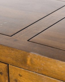 Konzola Ibuku brown 120x38x95cm