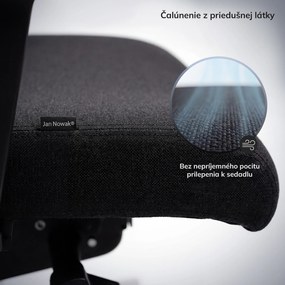 Ergonomická kancelárska stolička čierna VECTOR
