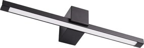 Toolight Toolight, LED nástenné svietidlo, 40cm, 8W, 4000K, 1000lm, SWE049-1W, čierna matná, OSW-20149
