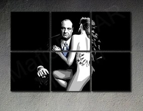 Ručne maľovaný POP Art obraz SOPRANOS | rôzne rozmery