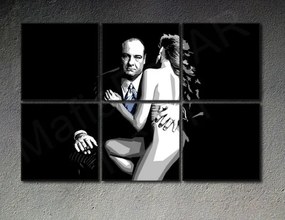 Ručne maľovaný POP Art obraz SOPRANOS