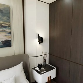 Nástenné svietidlo SPINER 1xG9/8W/230V čierna