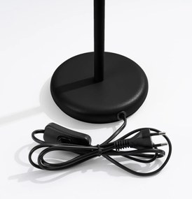 Čierna stolová lampa (výška 43 cm) Gleam – Sollux