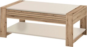 XXXLutz KONFERENČNÝ STOLÍK, farba duba, kašmírová, kompozitné drevo, 108/42/60 cm MID.YOU - Stolíky do obývačky - 000572040302