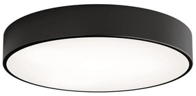 Stropné svietidlo CLEO 4xE27/24W/230V pr. 50 cm čierna