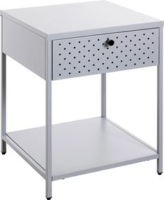 XXXLutz NOČNÝ STOLÍK, sivá, 40/53/40 cm - Nočné stolíky - 001931104207