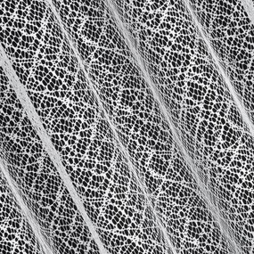 ZÁCLONA NA KRÚŽKOCH AMANDA 140X250 CM BIELA