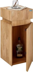 XXXLutz PRÍRUČNÝ STOLÍK, divoký dub, farba duba Linea Natura - Stolíky do obývačky - 002748009001