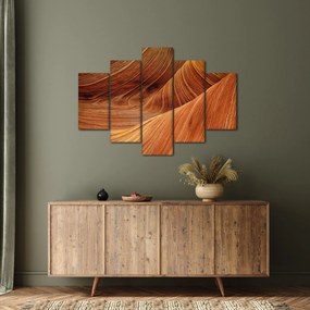 Obraz - Červený piesok (150x105 cm)