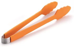 Oranžové silikónové grilovacie kliešte LotusGrill