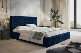 Dizajnová čalúnená manželská posteľ  MAISON 180 x 200